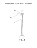 BOAT DOCKING APPARATUS THAT MAINTAINS BOAT AWAY FROM SHALLOW WATERS diagram and image