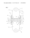 LIFTING APPARATUS FOR SUBMARINE-ATMOSPHERIC INTERFACE DEVICES AND     SUBMARINE COMPRISING THE LIFTING APPARATUS diagram and image