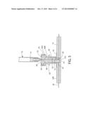 TWO COMPARTMENT SYRINGE ACCESSIBLE PACKAGE AND METHOD OF USING AND MAKING     THE SAME diagram and image