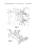 SUBFRAME INTRUSION CONTROL BY STEERING GEAR CATCHER diagram and image