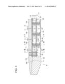 IMPACT MITIGATING STRUCTURE OF CONTACT STRIP PIECE diagram and image