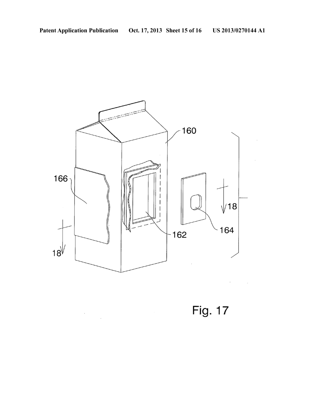 Beverage bottle with resealable storage compartment - diagram, schematic, and image 16