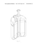 DISPOSABLE HORIZONTAL OR RADIAL FLOW TYPE CHROMATOGRAPHIC COLUMN diagram and image