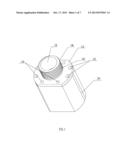 ASSEMBLY FOR PRODUCING FORFICIFORM SPRAY diagram and image