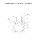 ASSEMBLY FOR PRODUCING FORFICIFORM SPRAY diagram and image