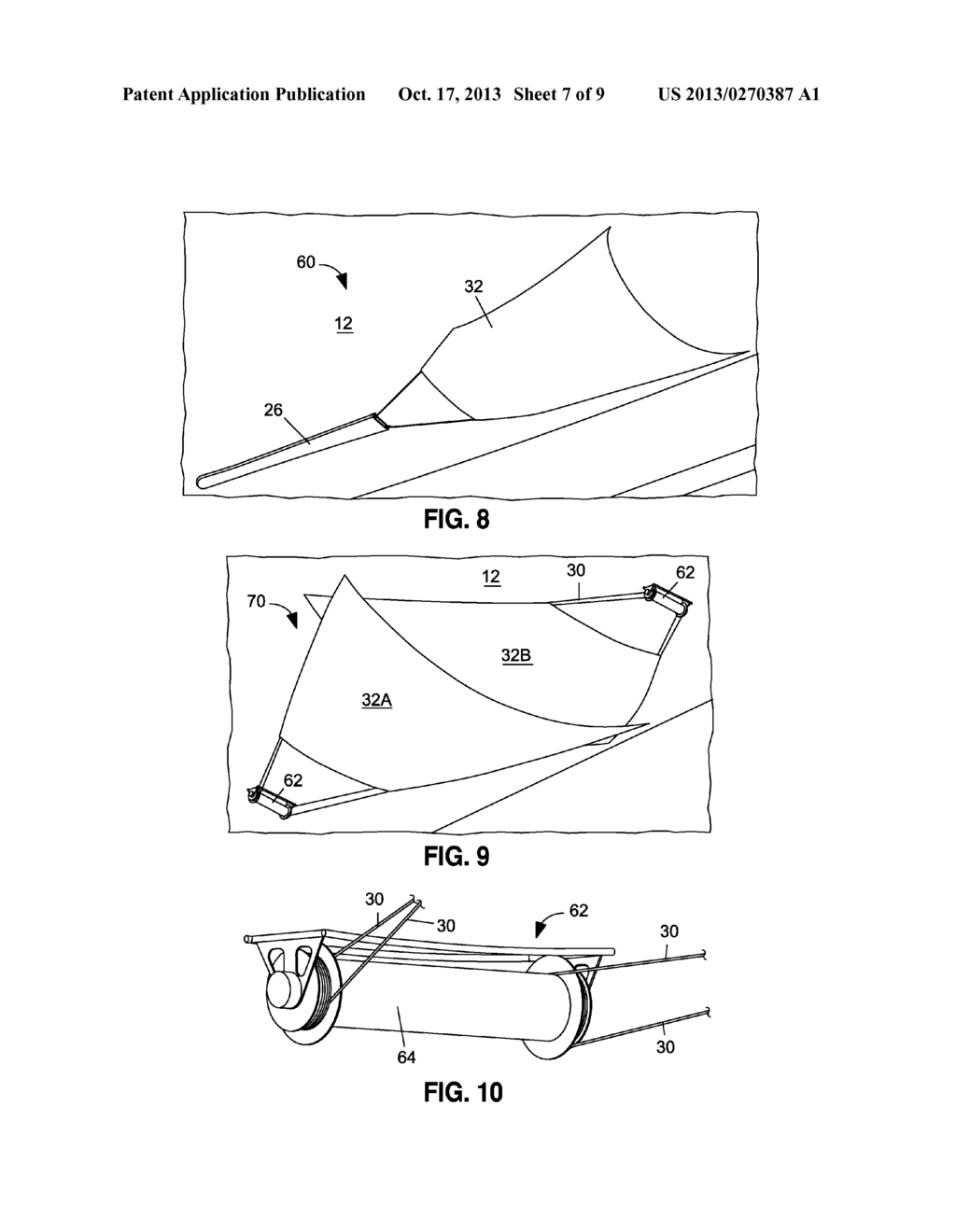 SYSTEM AND METHOD FOR FURLING AN AIR CUSHION LANDING SYSTEM - diagram, schematic, and image 08