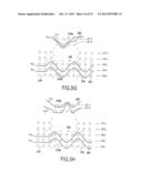 FIBROUS STRUCTURE FOR A PART MADE OF COMPOSITE MATERIAL HAVING ONE OR MORE     ARCHSHAPED PORTIONS diagram and image