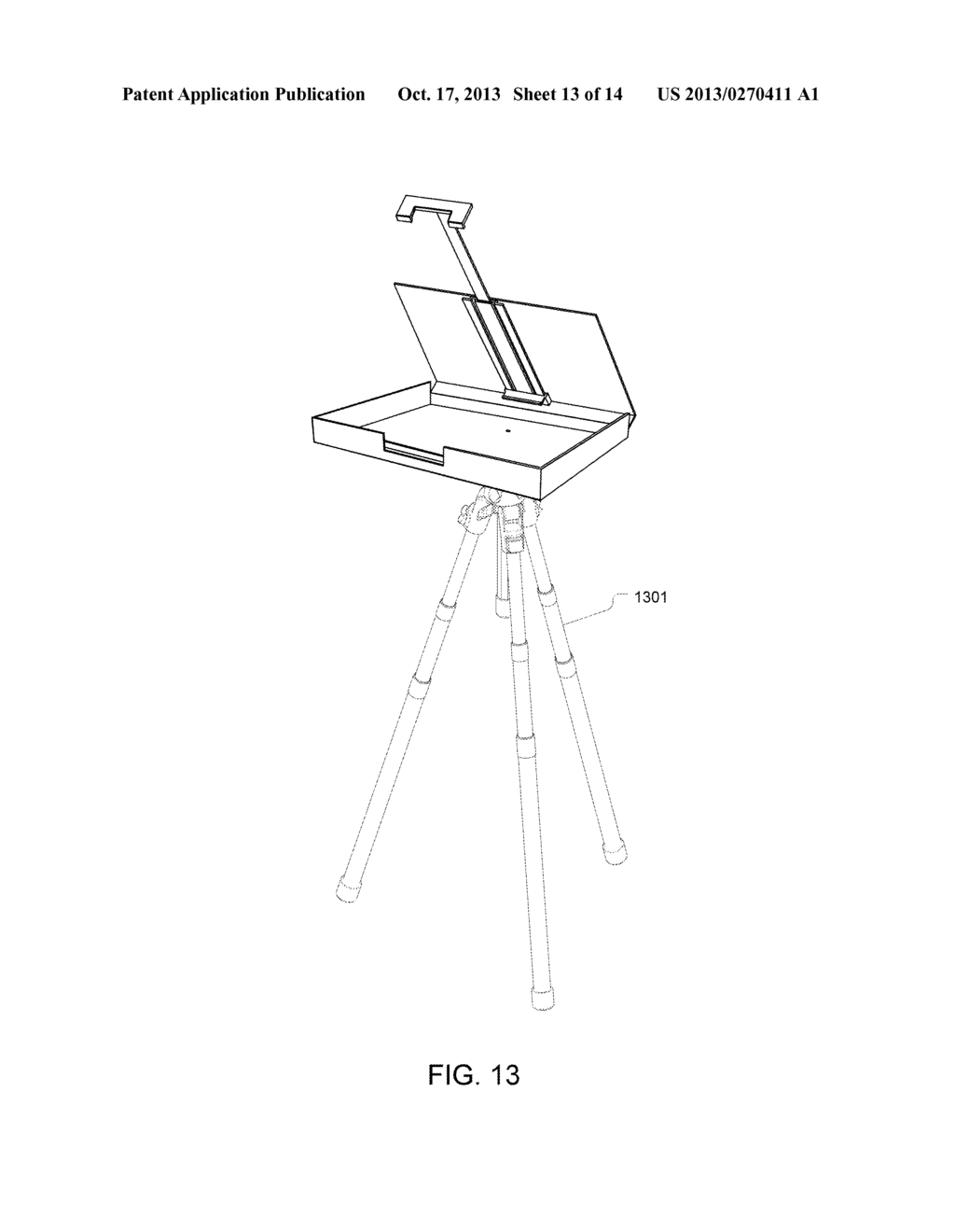 Portable Art Easel - diagram, schematic, and image 14