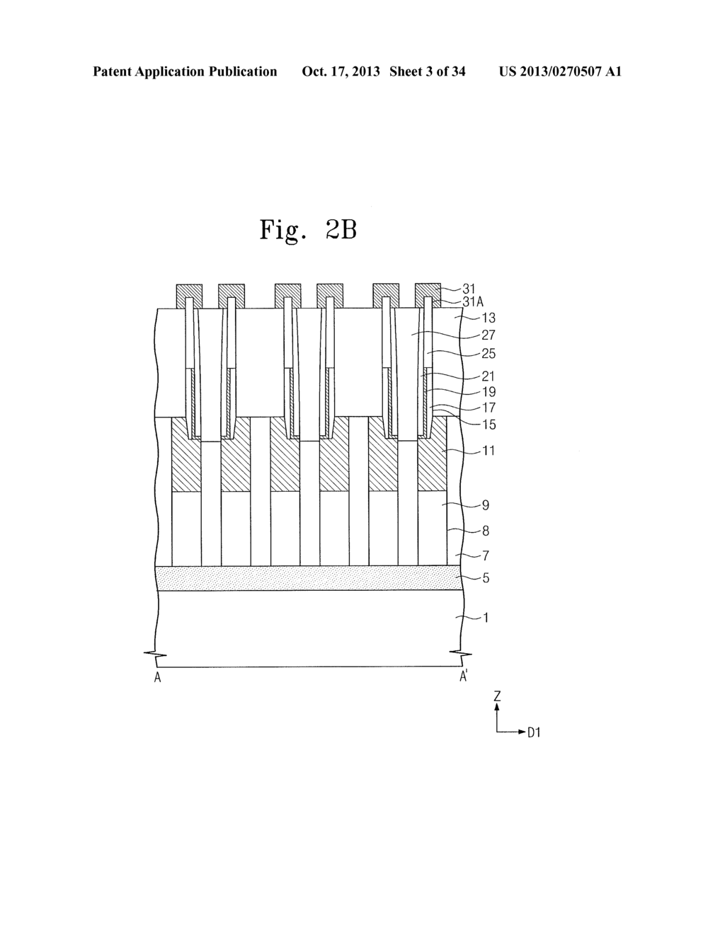 VARIABLE RESISTANCE MEMORY DEVICES AND METHOD OF FORMING THE SAME - diagram, schematic, and image 04