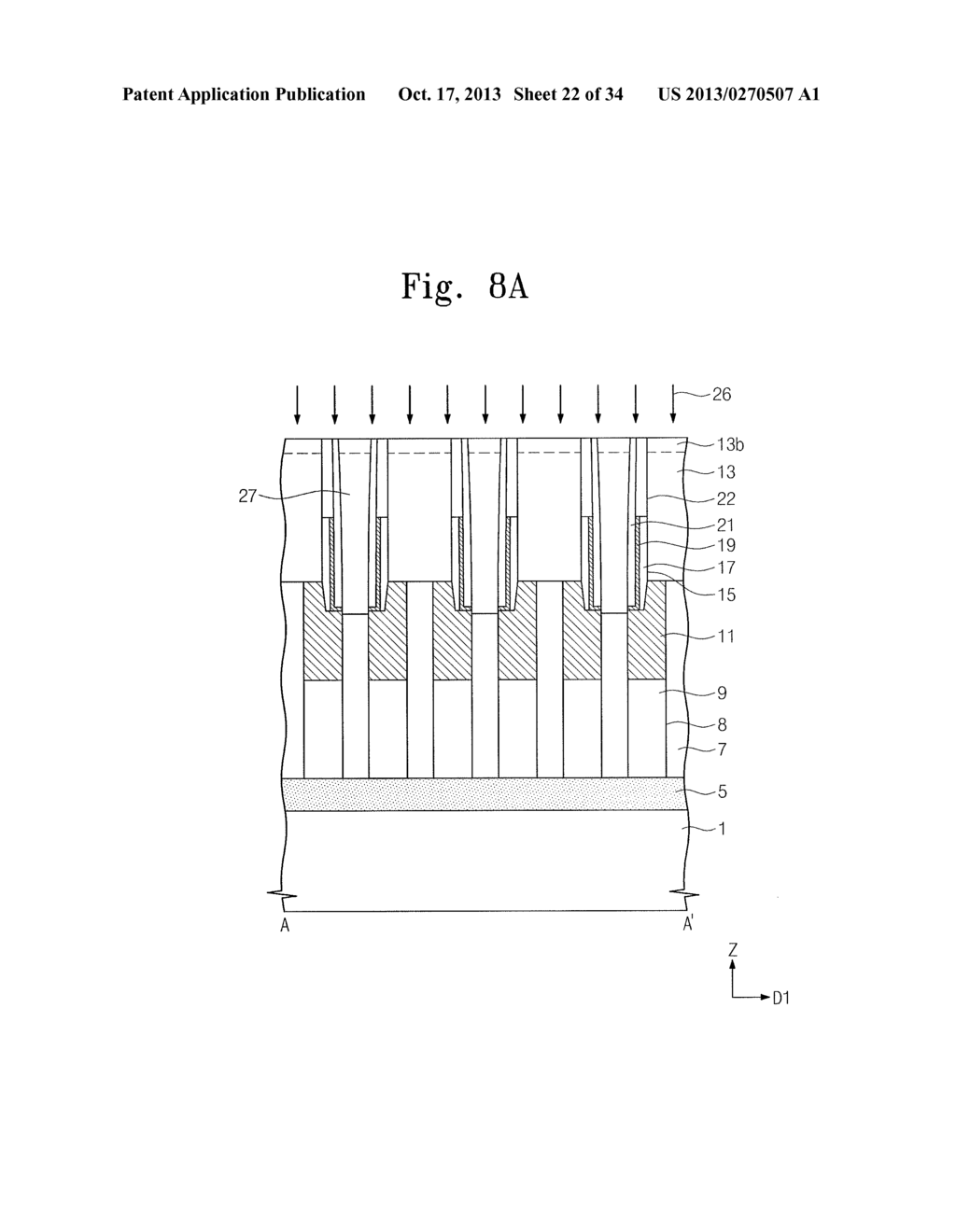 VARIABLE RESISTANCE MEMORY DEVICES AND METHOD OF FORMING THE SAME - diagram, schematic, and image 23