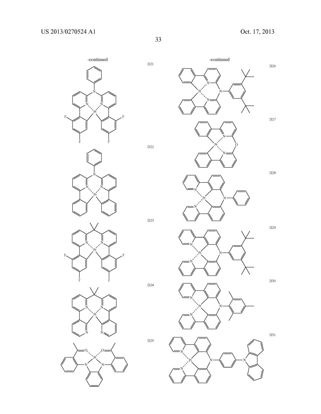 COMPOUND FOR ORGANIC LIGHT-EMITTING DIODE AND ORGANIC LIGHT-EMITTING DIODE     INCLUDING THE SAME - diagram, schematic, and image 35