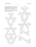 ORGANIC ELECTROLUMINESCENT ELEMENT AND COMPOUND diagram and image