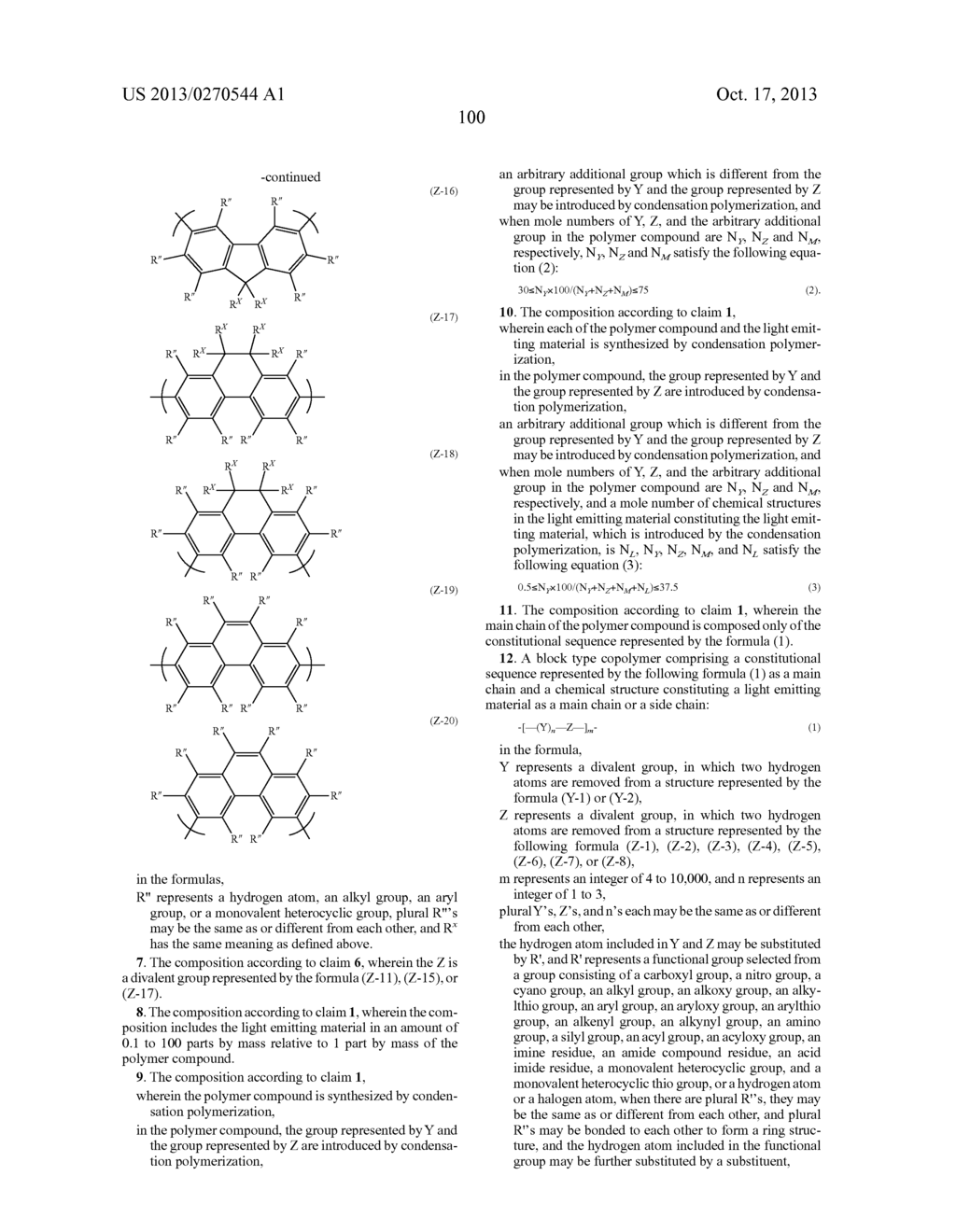 COMPOSITION AND BLOCK TYPE COPOLYMER - diagram, schematic, and image 101