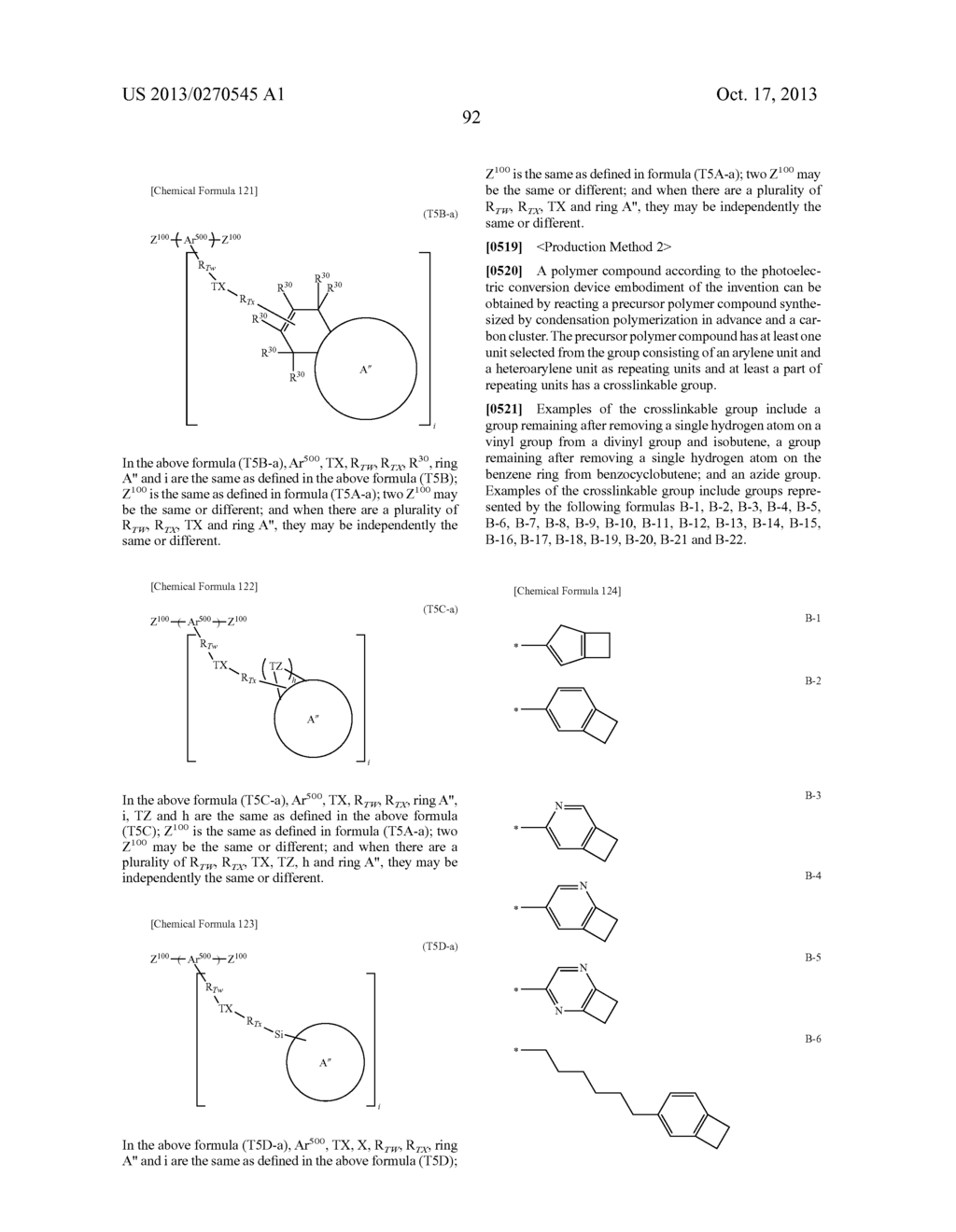 POLYMER COMPOUND HAVING CARBON CLUSTER STRUCTURE AND ORGANIC DEVICE USING     SAME - diagram, schematic, and image 98