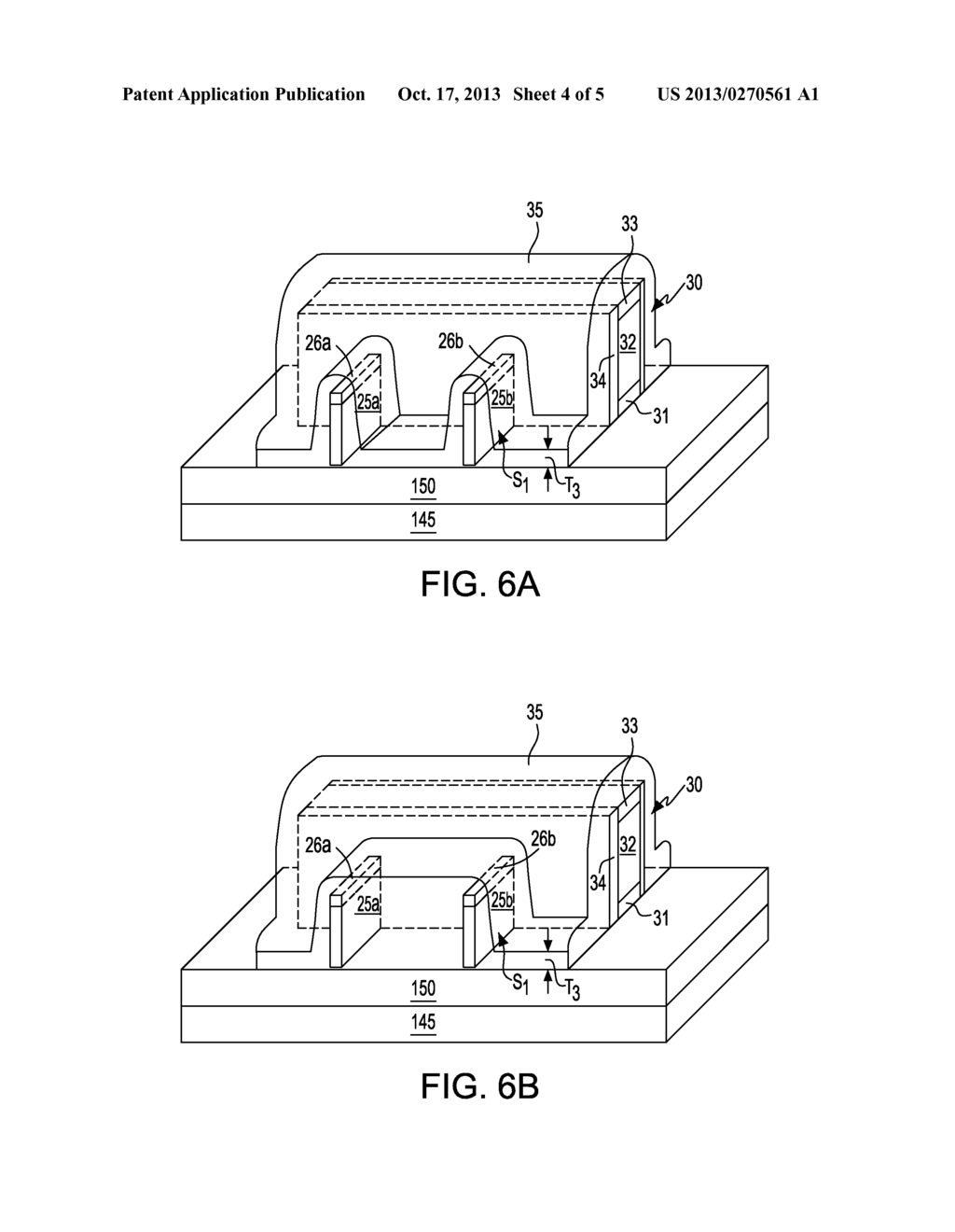 METHOD FOR FORMING SEMICONDUCTOR DEVICE WITH EPITAXY SOURCE AND DRAIN     REGIONS INDEPENDENT OF PATTERNING AND LOADING - diagram, schematic, and image 05