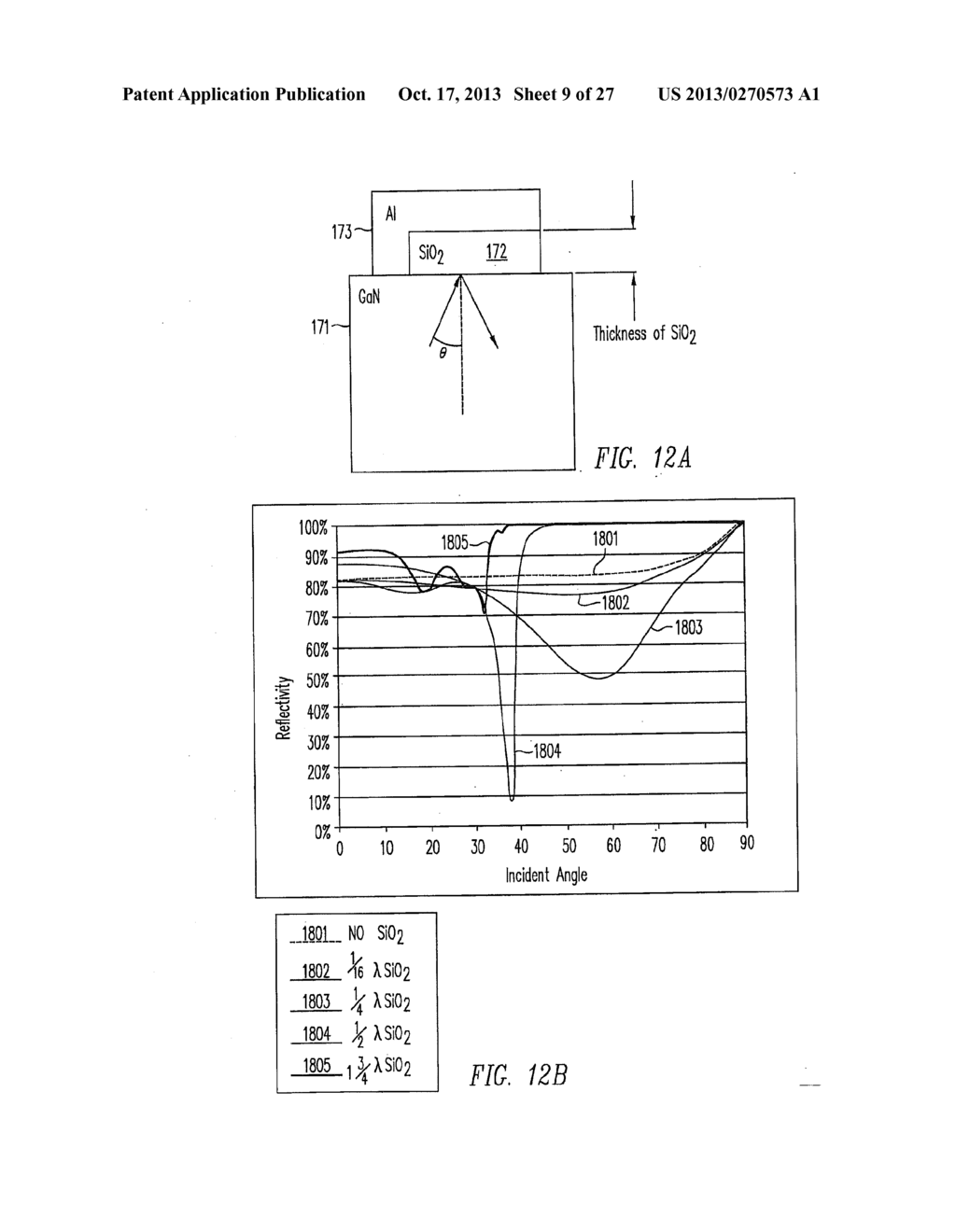 LEDs with Efficient Electrode Structures - diagram, schematic, and image 10