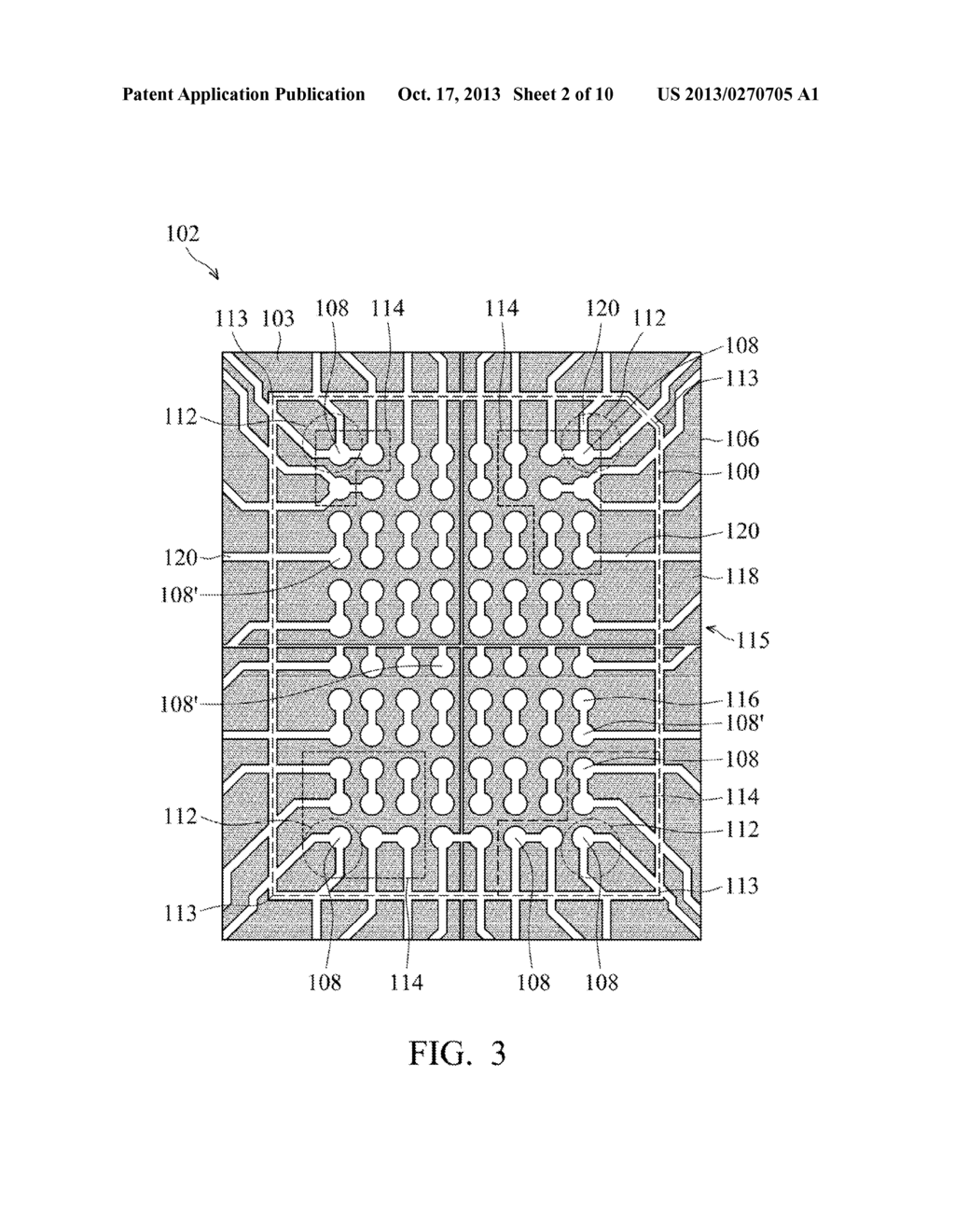 Semiconductor Device Packages and Methods - diagram, schematic, and image 03