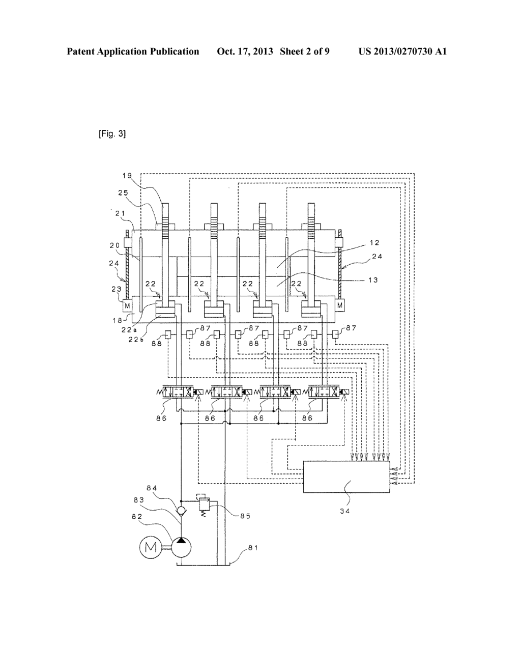 COMPRESSION MOLDING APPARATUS AND COMPRESSION MOLDING METHOD OF RESIN     MOLDED PRODUCT COMPRISING FIBER - diagram, schematic, and image 03