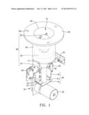 LIFTING DEVICE FOR HAMMER GAME MACHINE diagram and image