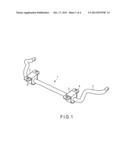 BUSH- AND BRACKET-INTEGRATED STABILIZER BAR diagram and image