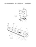 KNEE AIRBAG WITH CLAMSHELL HOUSING diagram and image