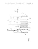 CROSS MEMBER ASSEMBLY, IN PARTICULAR A FLOOR CROSS MEMBER AND/OR A     FOOTWELL CROSS MEMBER ASSEMBLY, ON A VEHICLE BODY, IN PARTICULAR ON A     MOTOR VEHICLE BODY diagram and image