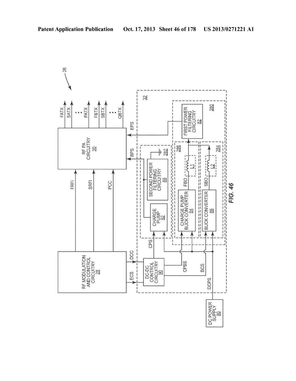 DIRECT CURRENT (DC)-DC CONVERTER HAVING A MULTI-STAGE OUTPUT FILTER - diagram, schematic, and image 47