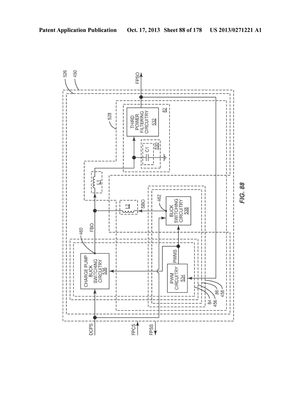 DIRECT CURRENT (DC)-DC CONVERTER HAVING A MULTI-STAGE OUTPUT FILTER - diagram, schematic, and image 89