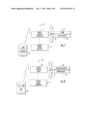 VEHICLE SECURITY SYSTEM INCLUDING PRE-WARNING FEATURES FOR A VEHICLE     HAVING A DATA COMMUNICATIONS BUS AND RELATED METHODS diagram and image