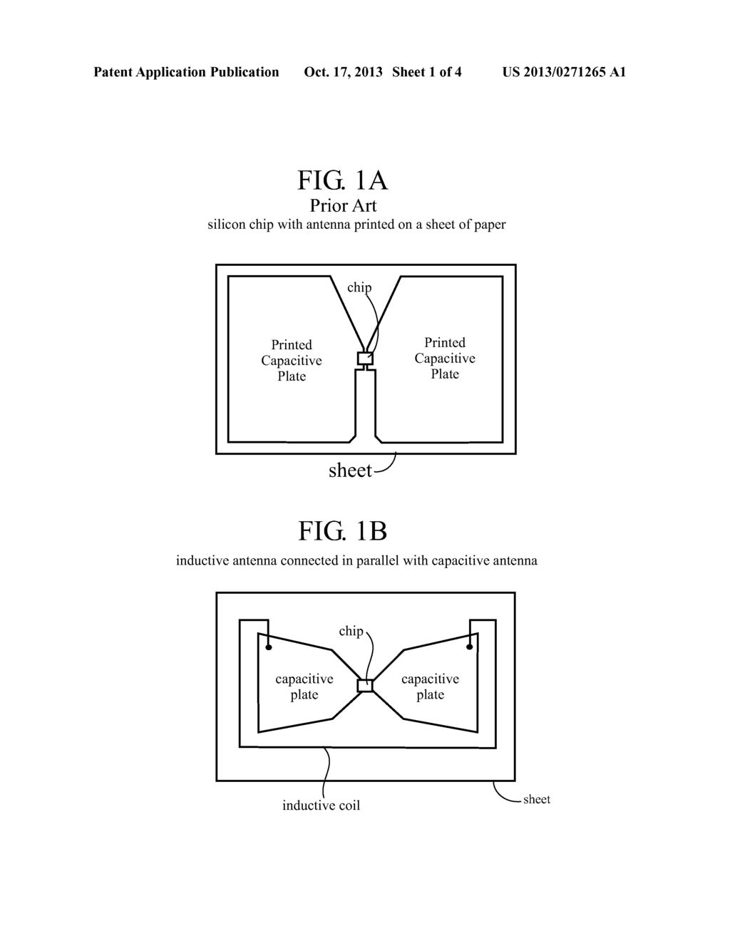 CAPACITIVE COUPLING OF AN RFID TAG WITH A TOUCH SCREEN DEVICE ACTING AS A     READER - diagram, schematic, and image 02