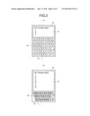 CHARACTER INPUT DEVICE AND CHARACTER INPUT METHOD diagram and image