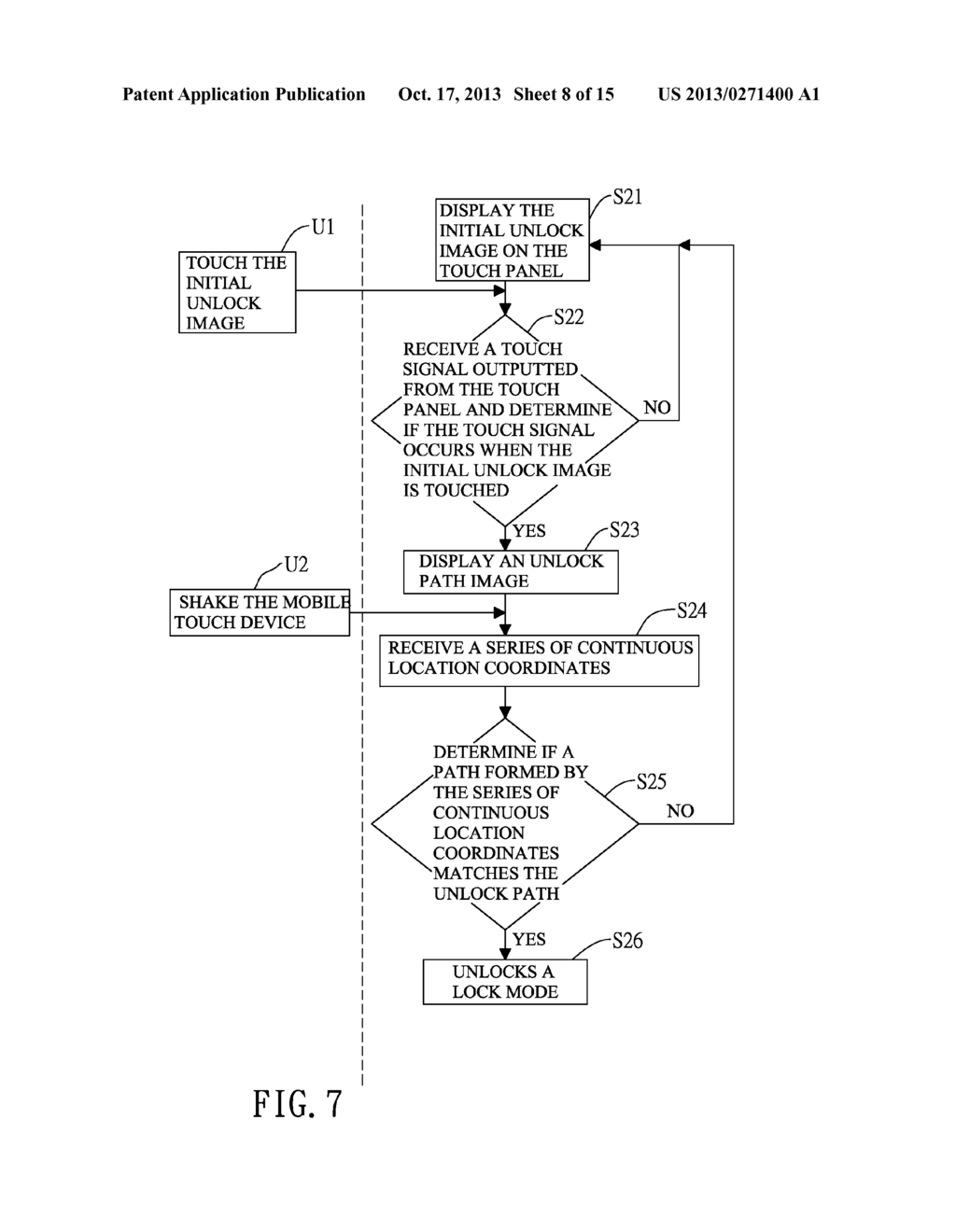 SHAKE UNLOCK MOBILE TOUCH DEVICE AND METHOD FOR UNLOCKING THE SAME - diagram, schematic, and image 09