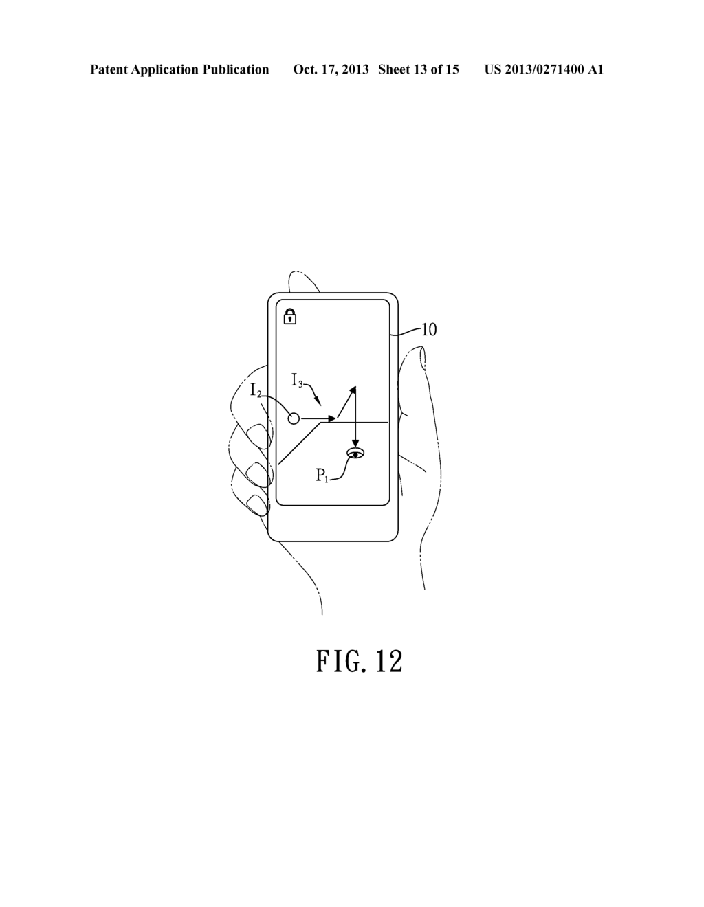 SHAKE UNLOCK MOBILE TOUCH DEVICE AND METHOD FOR UNLOCKING THE SAME - diagram, schematic, and image 14