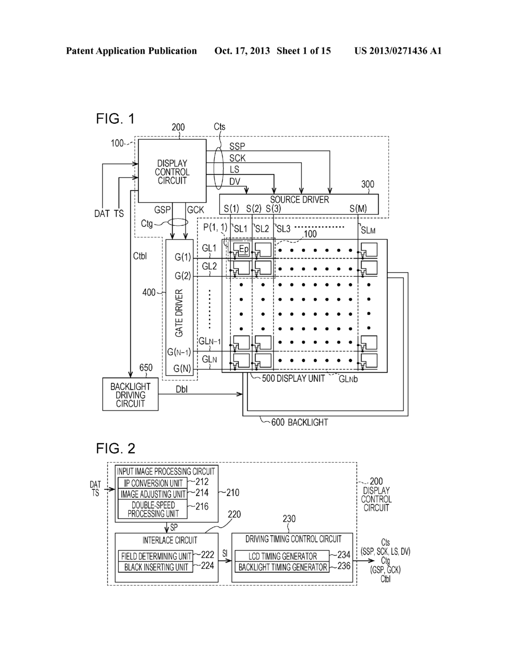 DISPLAY DEVICE, DRIVING METHOD THEREOF, AND DISPLAY DRIVING CIRCUIT - diagram, schematic, and image 02