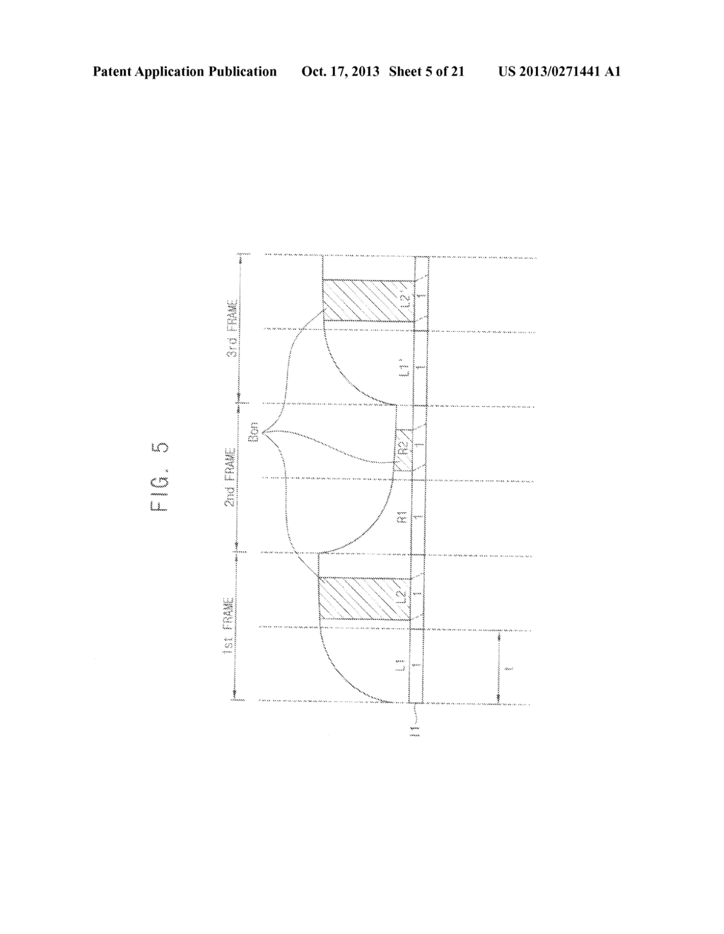 METHOD OF DRIVING A DISPLAY DEVICE - diagram, schematic, and image 06