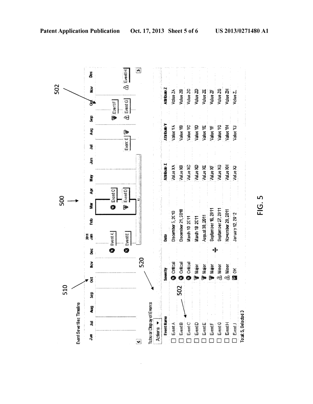 Graphical User Interface for Visualizing the Severity of Time Intervals     and Events - diagram, schematic, and image 06