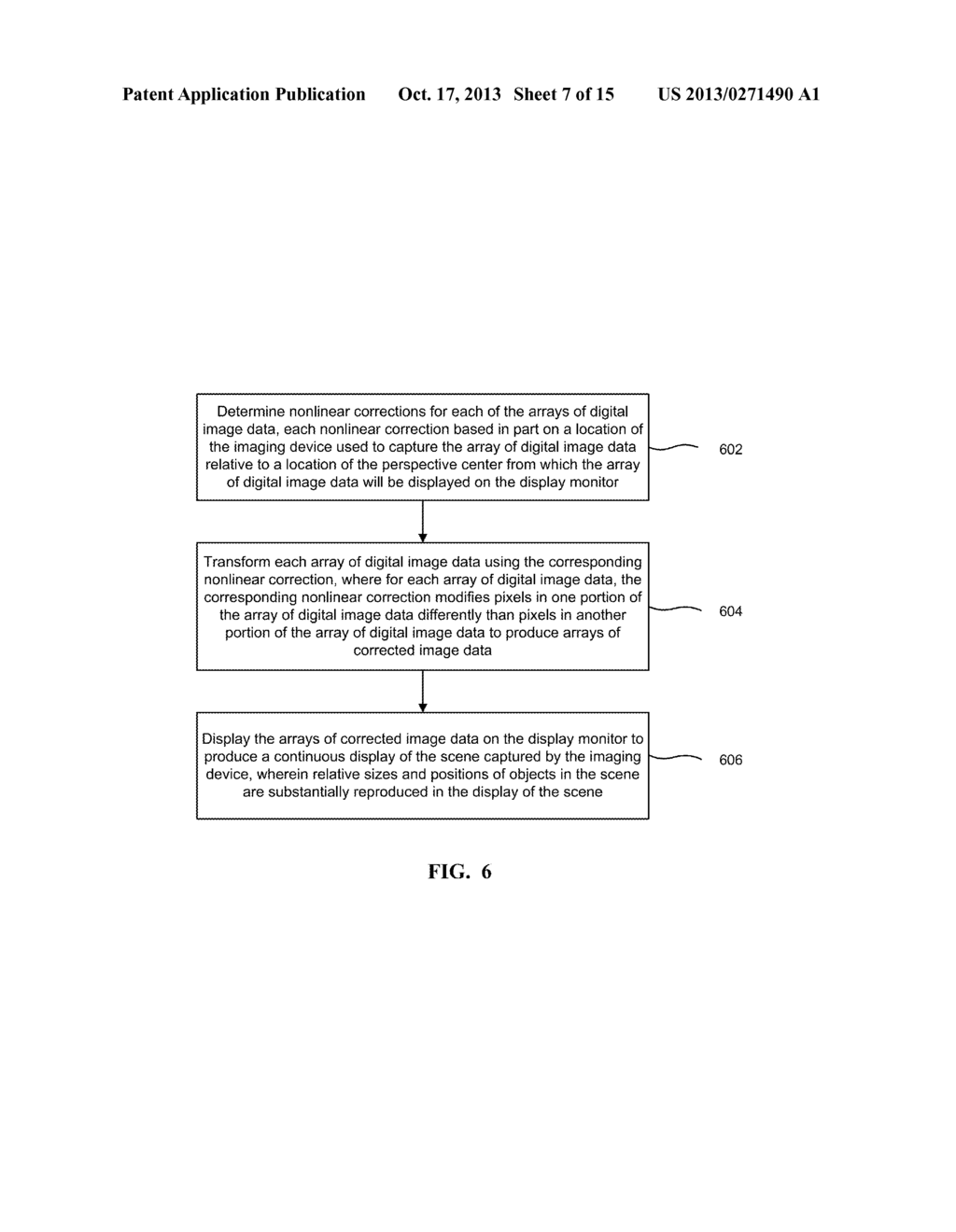 DISPLAYING IMAGE DATA BASED ON PERSPECTIVE CENTER OF PRIMARY IMAGE - diagram, schematic, and image 08