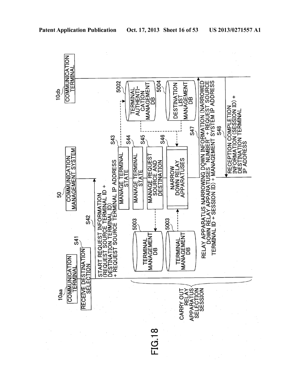 COMMUNICATION TERMINAL, COMMUNICATION METHOD AND COMPUTER READABLE     INFORMATION RECORDING MEDIUM - diagram, schematic, and image 17