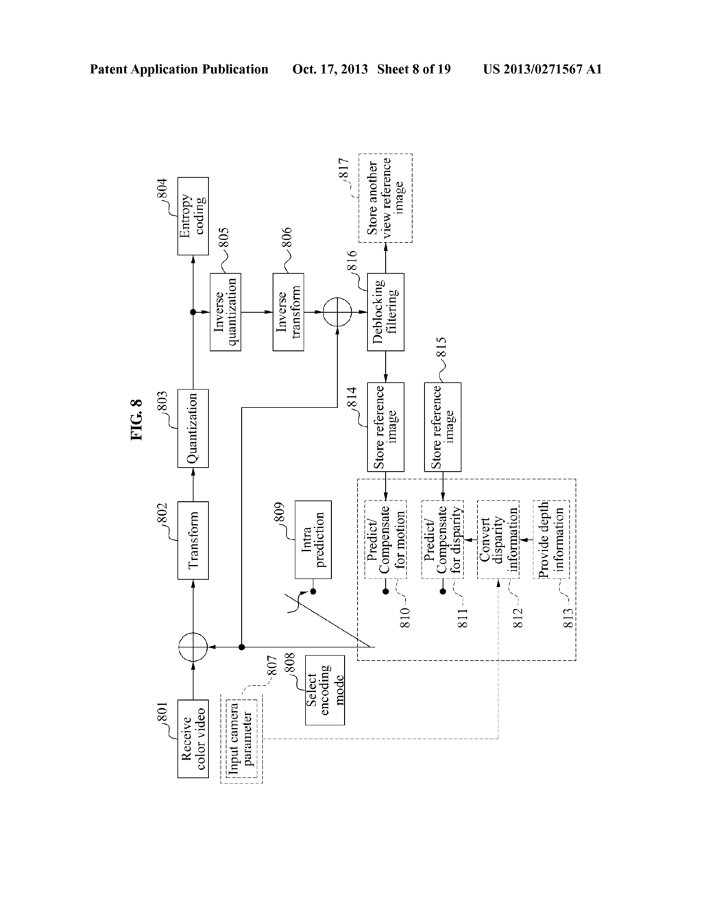 IMAGE PROCESSING METHOD AND APPARATUS FOR PREDICTING MOTION VECTOR AND     DISPARITY VECTOR - diagram, schematic, and image 09