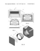 ALTERNATIVE LENS INSERTION METHODS AND ASSOCIATED FEATURES FOR CAMERA     MODULES diagram and image