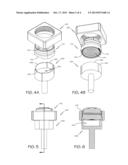 ALTERNATIVE LENS INSERTION METHODS AND ASSOCIATED FEATURES FOR CAMERA     MODULES diagram and image