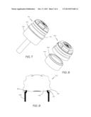 ALTERNATIVE LENS INSERTION METHODS AND ASSOCIATED FEATURES FOR CAMERA     MODULES diagram and image