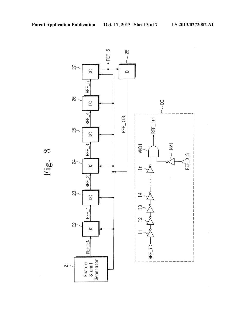 REFRESH CIRCUIT IN SEMICONDUCTOR MEMORY DEVICE - diagram, schematic, and image 04