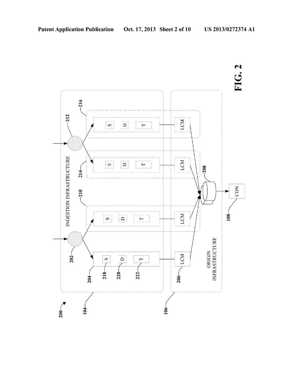 SCALABLE, LIVE TRANSCODING WITH SUPPORT FOR ADAPTIVE STREAMING AND     FAILOVER - diagram, schematic, and image 03