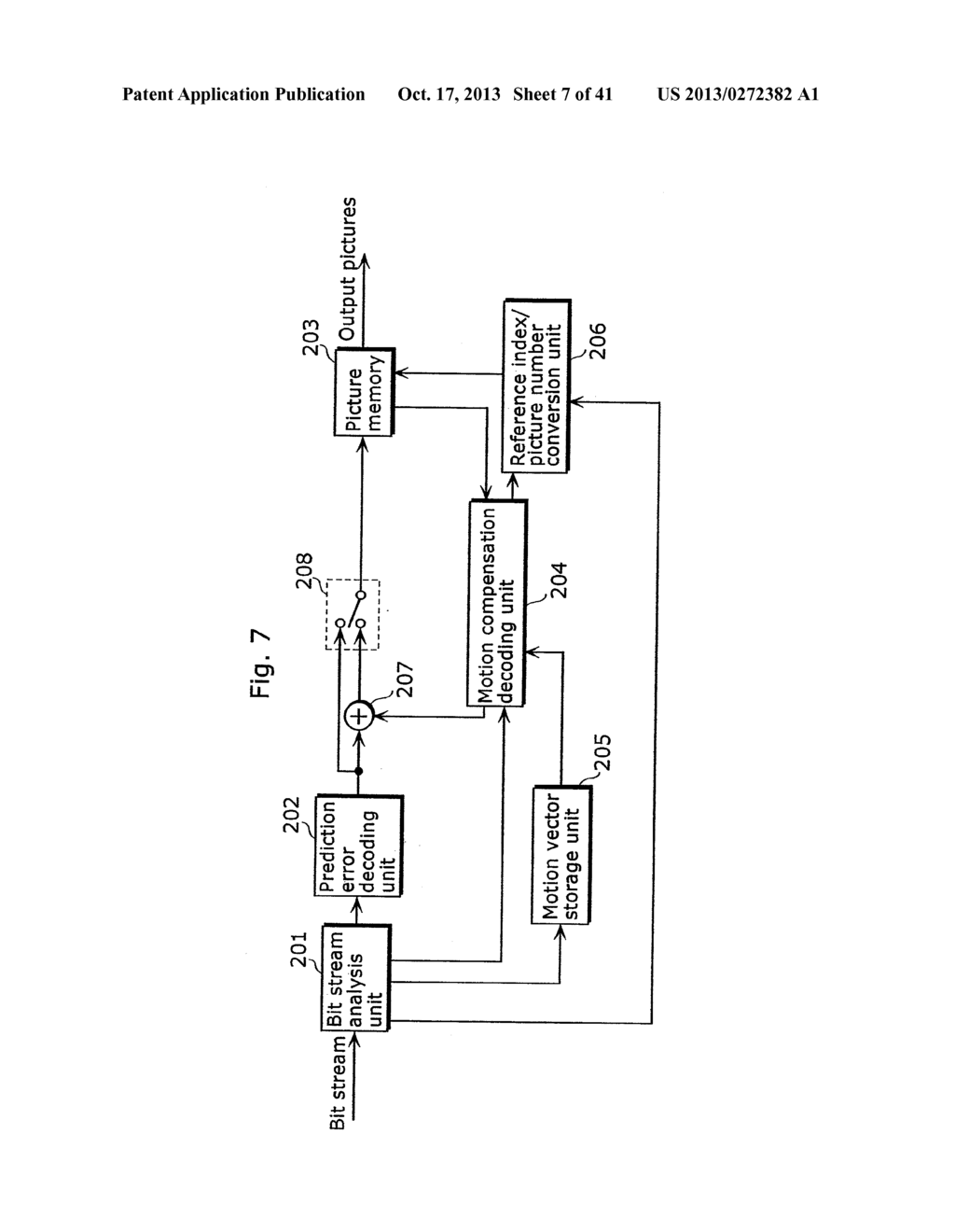 FIELD/FRAME ADAPTIVE DECODING WITH FIELD/FRAME INDEX - diagram, schematic, and image 08