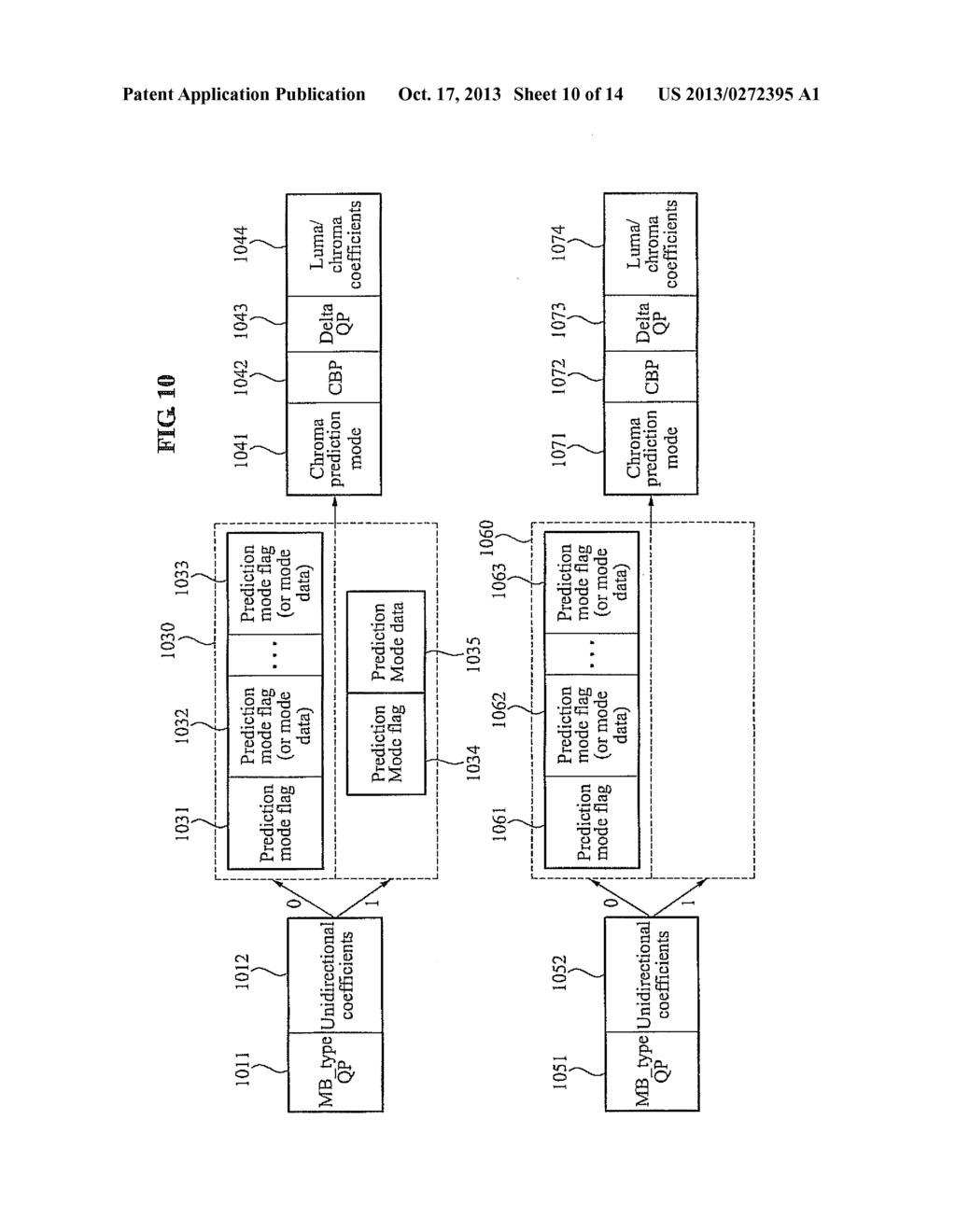 IMAGE ENCODER AND DECODER USING UNDIRECTIONAL PREDICTION - diagram, schematic, and image 11