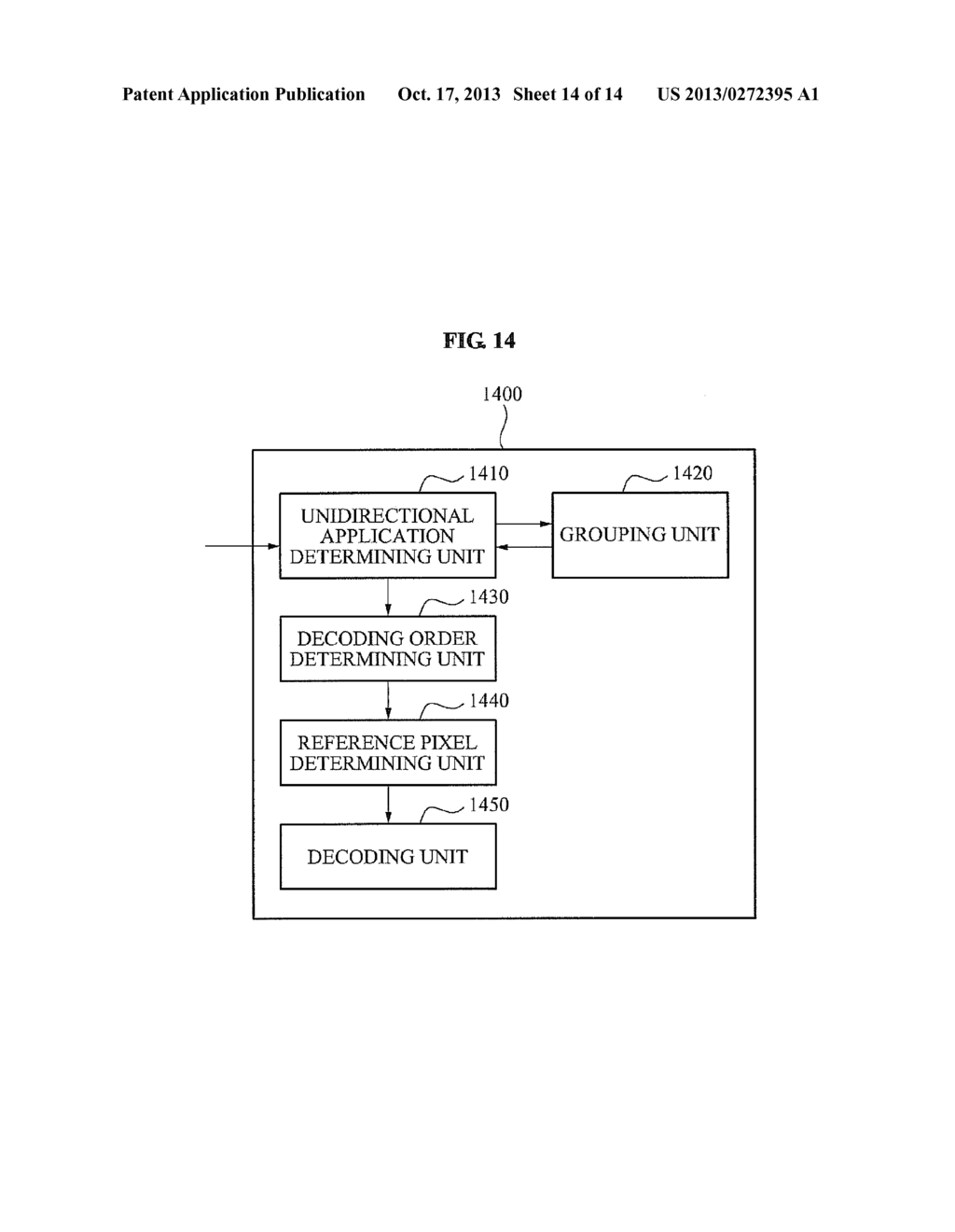 IMAGE ENCODER AND DECODER USING UNDIRECTIONAL PREDICTION - diagram, schematic, and image 15