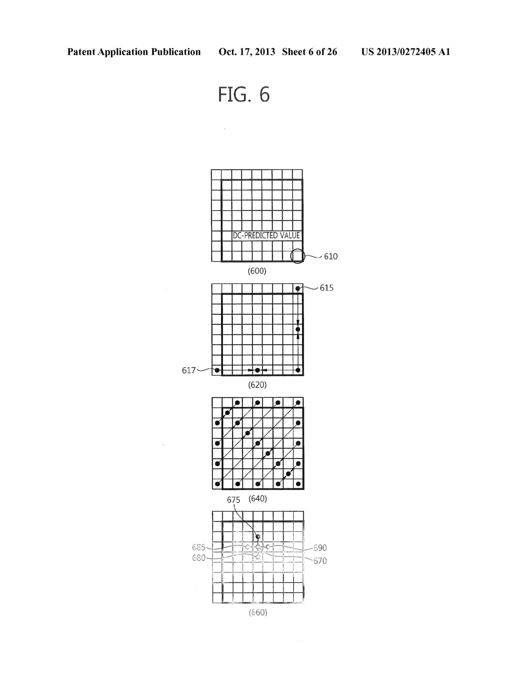 INTRA PREDICTION METHOD AND APPARATUS USING THE METHOD - diagram, schematic, and image 07