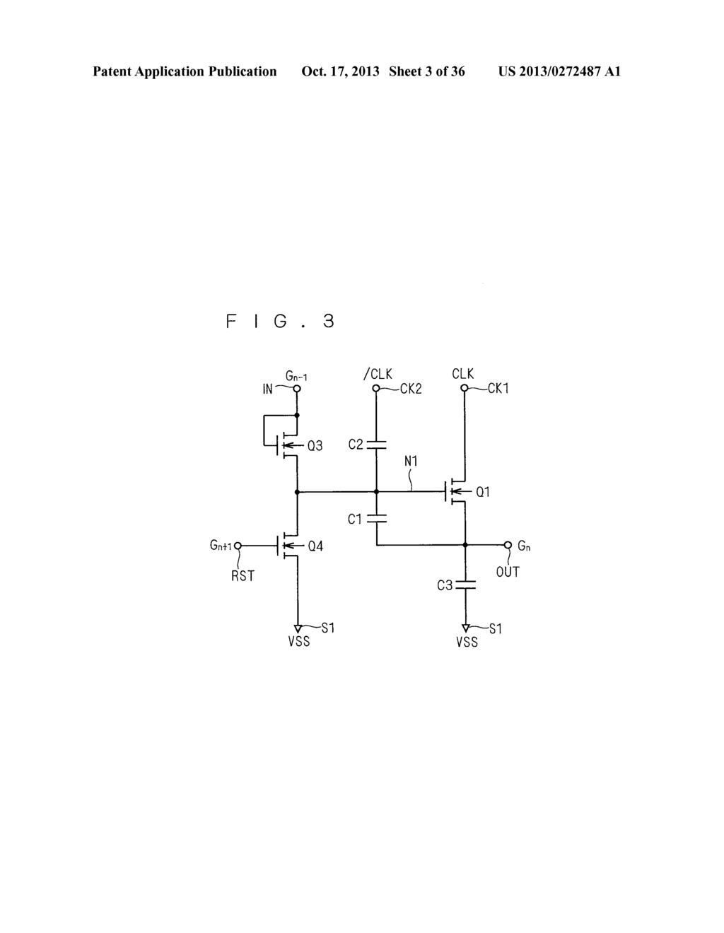 SHIFT REGISTER CIRCUIT AND IMAGE DISPLAY COMPRISING THE SAME - diagram, schematic, and image 04