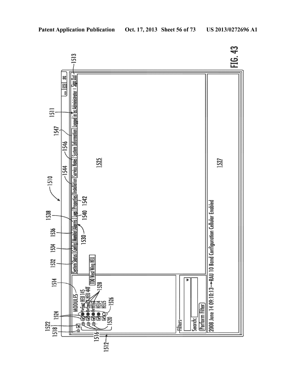 OPTICAL FIBER-BASED DISTRIBUTED ANTENNA SYSTEMS, COMPONENTS, AND RELATED     METHODS FOR CALIBRATION THEREOF - diagram, schematic, and image 57